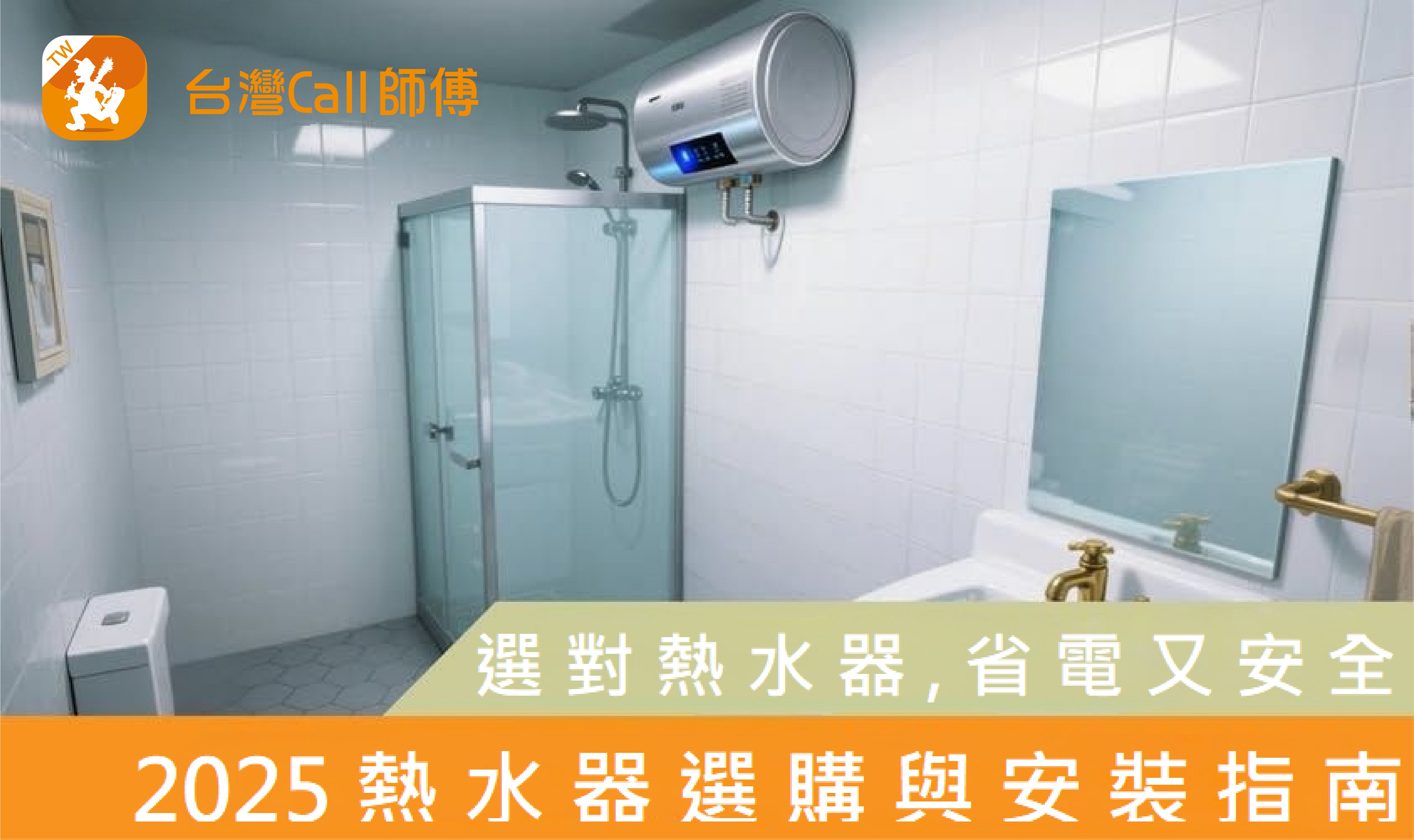 2025 熱水器選購與安裝指南